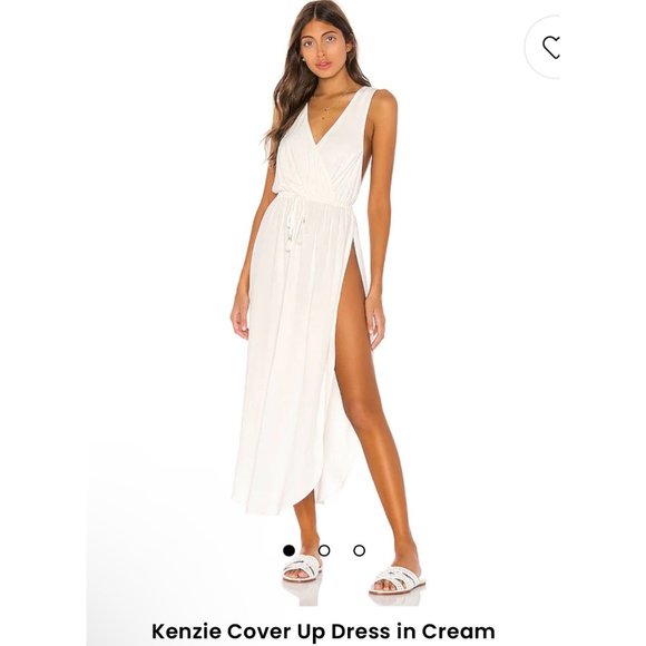 L*Space. Kenzie Cover Up Dress in Cream NWT XS - Picture 11 of 11